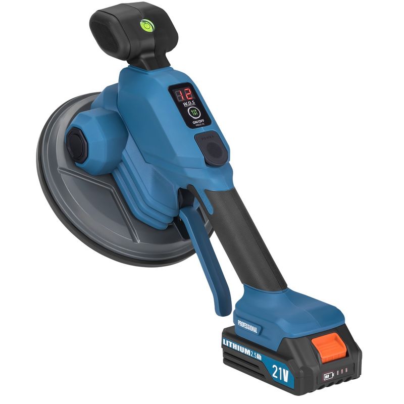 Auto si Moto - Reparatii si depanare - Scule auto - Scule si truse auto - Ventuza vibratoare cu baterie, 190 mm, 21V, 2x baterii 2Ah, 80 kg adsorbtie, WDS2694 - Infinity.ro