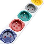 Casa si Gradina - Electrice - Accesorii electrice - Prelungitoare, triple, fise - Prelungitor electric, Kraft&Dele, 1.5 m, 5 prize, KD4008 - Infinity.ro