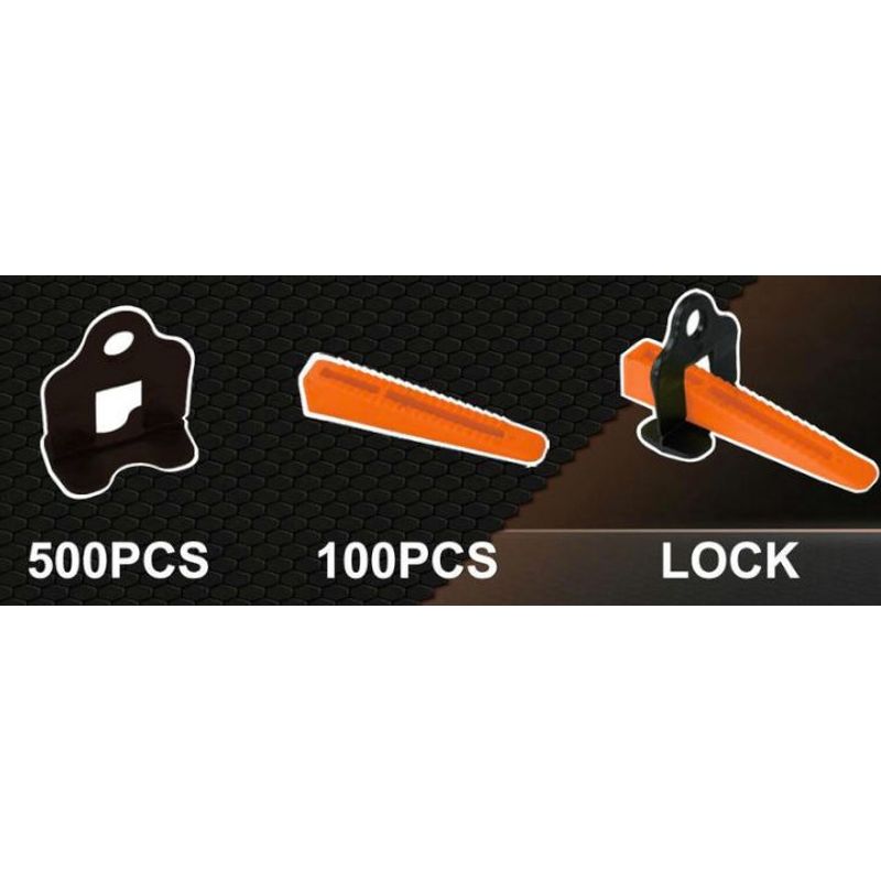Auto si Moto - Reparatii si depanare - Scule auto - Scule si truse auto - Set de nivelare a placilor 600 buc., Kraft&Dele, KD10778 - Infinity.ro