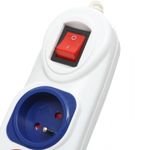 Casa si Gradina - Electrice - Accesorii electrice - Prelungitoare, triple, fise - Prelungitor electric, Kraft&Dele, 1.5 m, 5 prize, KD4008 - Infinity.ro