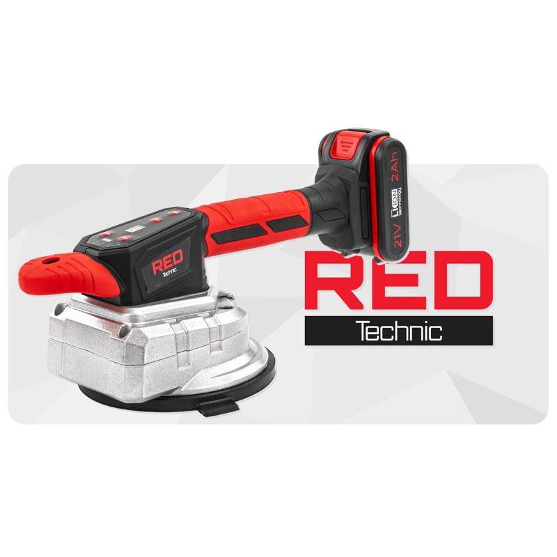 Auto si Moto - Reparatii si depanare - Scule auto - Scule si truse auto - Ventuza vibranta, 180 mm, acumulator 21V PM‑APWDP‑180T - Infinity.ro