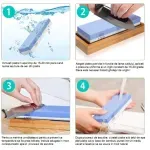 Casa si Gradina - Bucatarie si vesela - Ustensile bucatarie - Ascutitoare cutite - Set piatra de ascutit cutite,Top Defender, TOP1576, granulatii 400/1000 si 3000/8000 - Infinity.ro