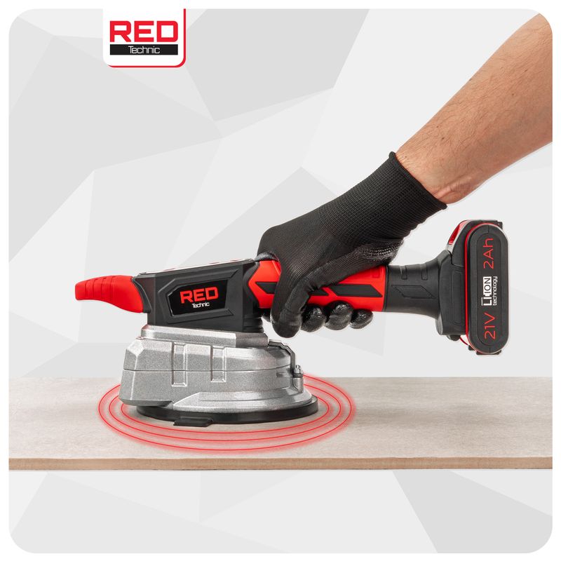 Auto si Moto - Reparatii si depanare - Scule auto - Scule si truse auto - Ventuza vibranta, 180 mm, acumulator 21V PM‑APWDP‑180T - Infinity.ro