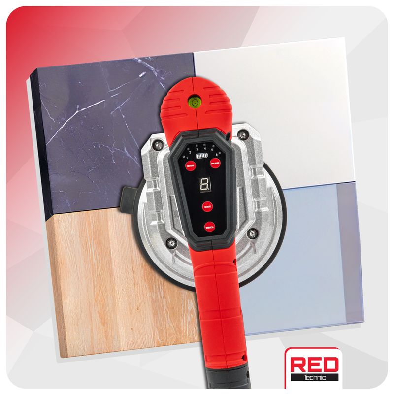 Auto si Moto - Reparatii si depanare - Scule auto - Scule si truse auto - Ventuza vibranta, 180 mm, acumulator 21V PM‑APWDP‑180T - Infinity.ro