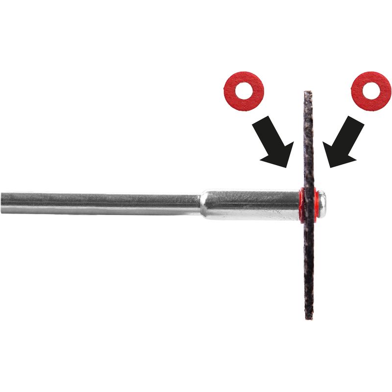 Casa si Gradina - Constructii - Scule electrice si accesorii - Accesorii polizare si slefuire - Discuri taiere 100 pcs, EXTOL CRAFT, 903762, Max. 32 000/min., ⌀24mm-70x - Infinity.ro