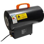 Casa si Gradina - Electrice - Echipamente electrice - Aeroterme industriale - Set pentru incalzire tun de caldura pe gaz 20kw si prelungitor 30M, d11703+v70102 - Infinity.ro