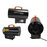 Casa si Gradina - Electrice - Echipamente electrice - Aeroterme industriale - Set pentru incalzire tun de caldura pe gaz 20kw si prelungitor 30M, d11703+v70102 - Infinity.ro