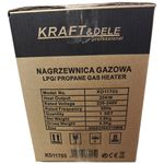 Casa si Gradina - Electrice - Echipamente electrice - Aeroterme industriale - Set pentru incalzire tun de caldura pe gaz 20kw si prelungitor 30M, d11703+v70102 - Infinity.ro