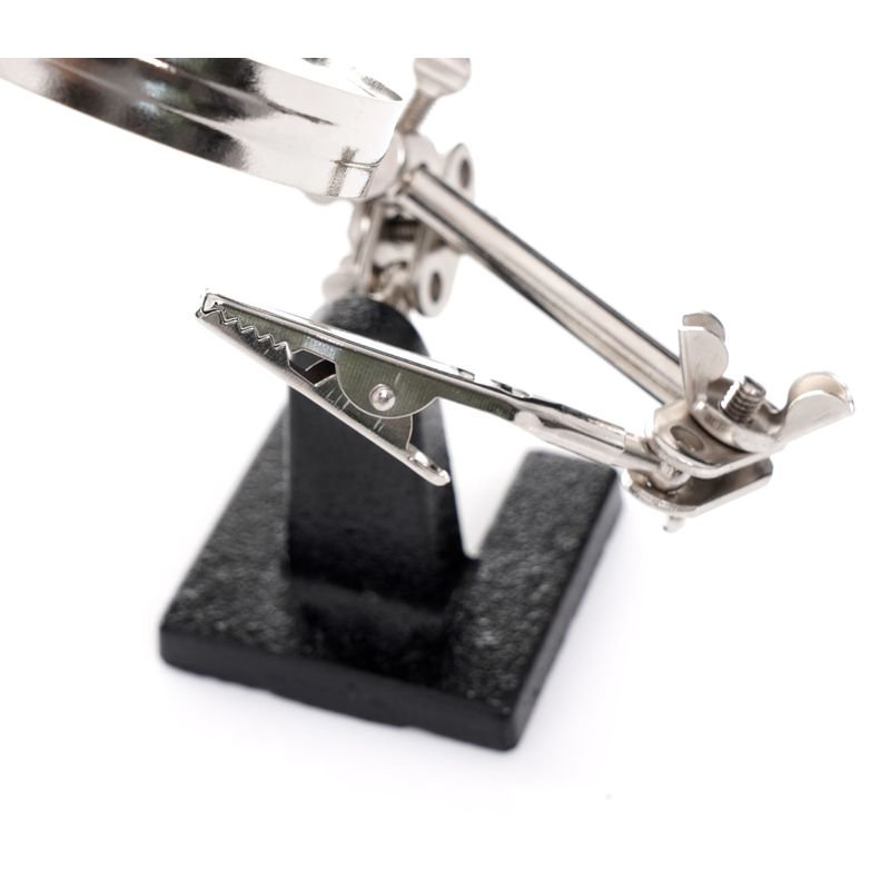Casa si Gradina - Constructii - Scule electrice si accesorii - Pistoale de lipit - Suport pentru lucrari de precizie, Kraft&Dele, cu lupa, KD10454 - Infinity.ro
