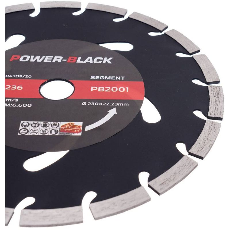 Casa si Gradina - Constructii - Scule electrice si accesorii - Accesorii polizare si slefuire - PB2001 - Lama diamantata pentru taierea betonului, 230x22.2 mm, granulatie 10 mm Tagred - Infinity.ro