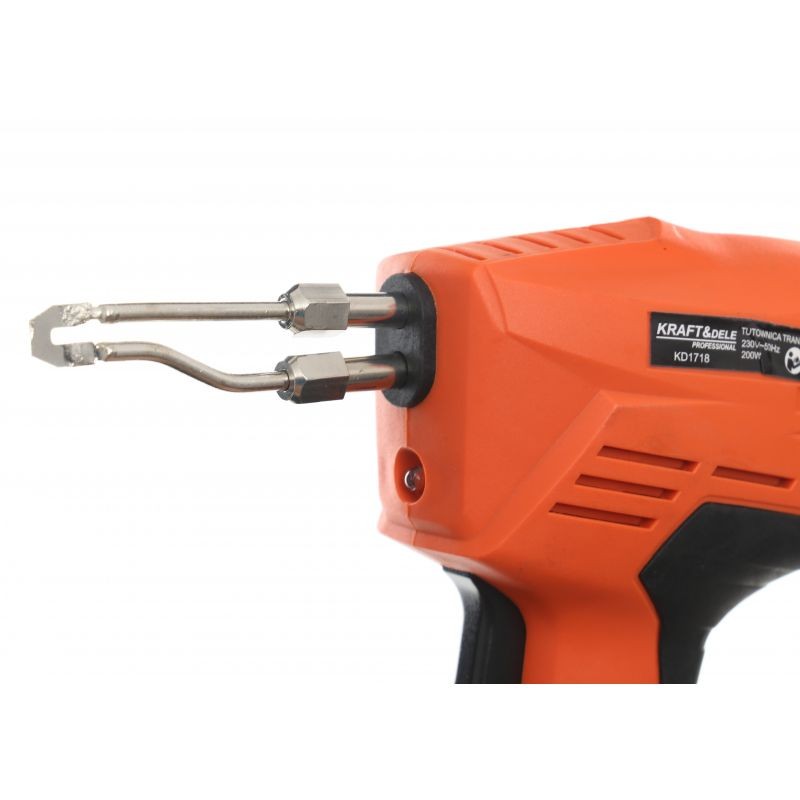 Casa si Gradina - Constructii - Scule electrice si accesorii - Pistoale de lipit - Pistol de lipit, LED 200W, KD1718, Kraft&Dele - Infinity.ro
