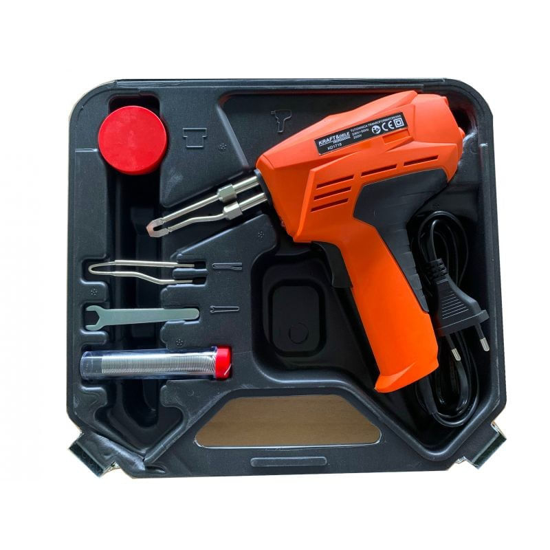 Casa si Gradina - Constructii - Scule electrice si accesorii - Pistoale de lipit - Pistol de lipit, LED 200W, KD1718, Kraft&Dele - Infinity.ro
