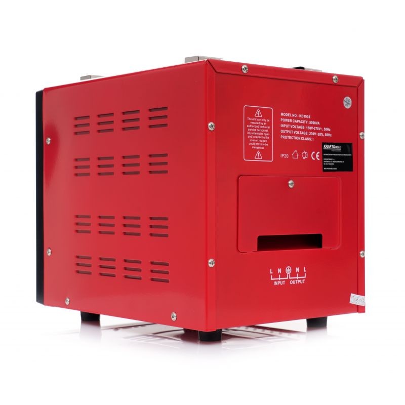Casa si Gradina - Electrice - Accesorii electrice - Stabilizatoare tensiune si ups - Stabilizator de tensiune, AVR 5000VA 230V, KD1935, Kraft&Dele - Infinity.ro