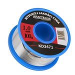 Casa si Gradina - Constructii - Scule electrice si accesorii - Pistoale de lipit - Sarma de Lipit fara colofoniu 1MM 100G, Kraft&Dele, KD3471 - Infinity.ro