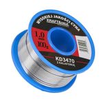 Casa si Gradina - Constructii - Scule electrice si accesorii - Pistoale de lipit - Sarma cu Colofoniu 1mm 100g, Kraft&Dele, KD3470 - Infinity.ro