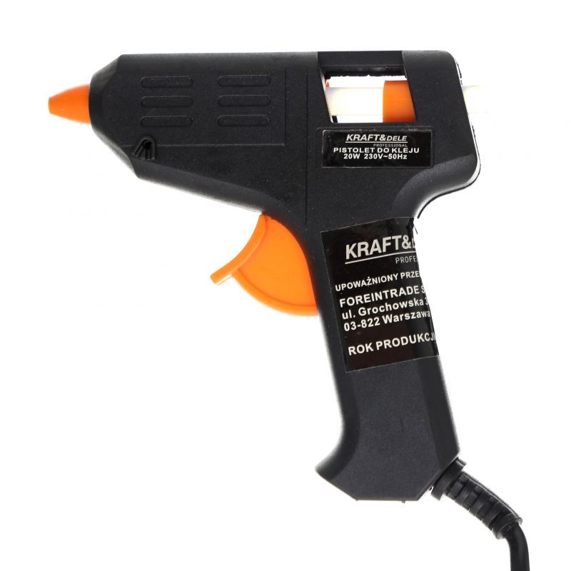 Casa si Gradina - Constructii - Scule electrice si accesorii - Pistoale de lipit - Pistol de lipit cu silicon, 20W, KD10351, Kraft&Dele - Infinity.ro