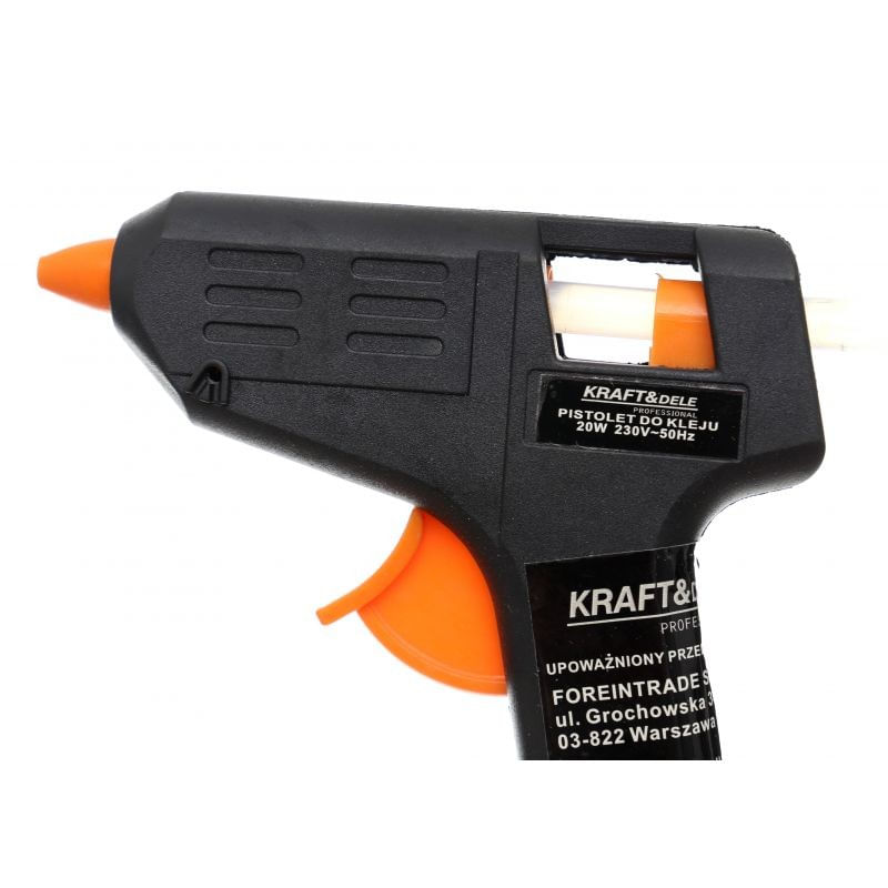 Casa si Gradina - Constructii - Scule electrice si accesorii - Pistoale de lipit - Pistol de lipit cu silicon, 20W, KD10351, Kraft&Dele - Infinity.ro