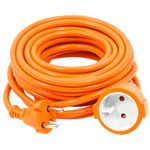 Casa si Gradina - Electrice - Accesorii electrice - Prelungitoare, triple, fise - Prelungitor pentru gradina, Verke, 2x1,0mm, 40m, V70103 - Infinity.ro