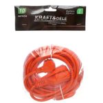 Casa si Gradina - Electrice - Accesorii electrice - Prelungitoare, triple, fise - Prelungitor electric, Kraft&Dele KD4023, de gradina, cu clapa, 10 m, 3x1.5mm - Infinity.ro