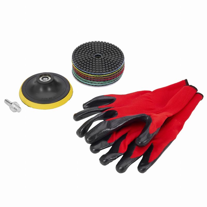 Casa si Gradina - Constructii - Scule electrice si accesorii - Accesorii polizare si slefuire - Discuri diamantate, KRAFT&DELE,  7 discuri de diferite granulatii, KD11294 - Infinity.ro