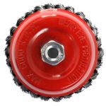 Casa si Gradina - Constructii - Scule electrice si accesorii - Accesorii polizare si slefuire - Perie pentru polizor unghiular, KraftDele, M14, 125mm, cu sarma otelita, KD10973 - Infinity.ro