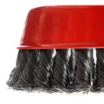 Casa si Gradina - Constructii - Scule electrice si accesorii - Accesorii polizare si slefuire - Perie pentru polizor unghiular, KraftDele, M14, 125mm, cu sarma otelita, KD10973 - Infinity.ro