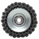 Casa si Gradina - Constructii - Scule electrice si accesorii - Accesorii polizare si slefuire - Perie pentru polizor unghiular, KraftDele, M14, 125mm, cu sarma otelita, KD10973 - Infinity.ro