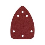 Casa si Gradina - Constructii - Scule electrice si accesorii - Accesorii polizare si slefuire - Hartie abraziva - delta, 10 buc, 245040, 6 orificii, P40 - Infinity.ro