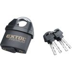 Casa si Gradina - Constructii - Feronerie si accesorii - Lacate - Lacat impermeabil, EXTOL PREMIUM, 8857760, 60 mm, 4 chei - Infinity.ro