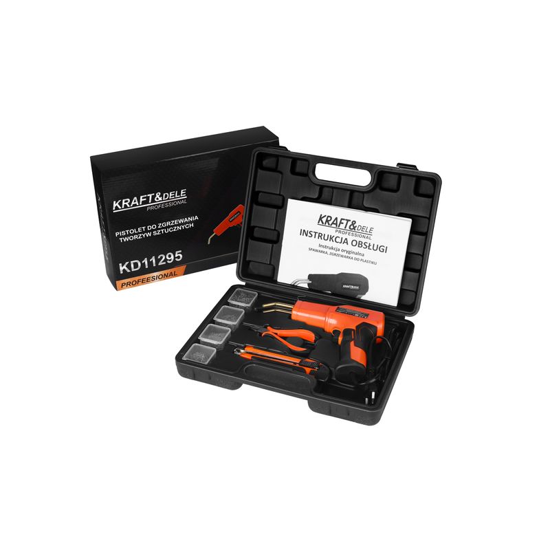 Casa si Gradina - Constructii - Scule electrice si accesorii - Aparate de sudura - Pistol sudare materiale plastice 85W 230V, Kraft&Dele, KD11295 - Infinity.ro