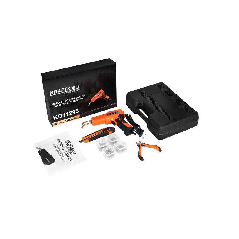 Casa si Gradina - Constructii - Scule electrice si accesorii - Aparate de sudura - Pistol sudare materiale plastice 85W 230V, Kraft&Dele, KD11295 - Infinity.ro