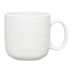 Casa si Gradina - Bucatarie si vesela - Cani si pahare - Cani si cesti - Cana AMBITION Arco, 390ml, portelan, alb - Infinity.ro