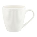 Casa si Gradina - Bucatarie si vesela - Cani si pahare - Cani si cesti - Cana AMBITION Curly, 390ml, portelan, alb - Infinity.ro