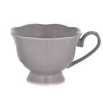 Casa si Gradina - Bucatarie si vesela - Cani si pahare - Cani si cesti - Cana cu talpa AMBITION Diana, 380ml, portelan, gri - Infinity.ro