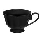 Casa si Gradina - Bucatarie si vesela - Cani si pahare - Cani si cesti - Cana cu talpa AMBITION Diana, 380ml, portelan, negru - Infinity.ro