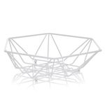 Casa si Gradina - Bucatarie si vesela - Ustensile bucatarie - Cosuri servire - Cos servire si depozitare fructe AMBITION Decor, 26cm, alb - Infinity.ro