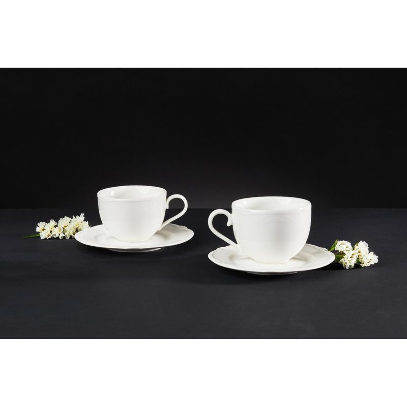 Casa si Gradina - Bucatarie si vesela - Vesela si tacamuri - Servicii de masa - Set servire ceai sau cafea AMBITION Pola, 12 piese, 6 persoane, portelan - Infinity.ro