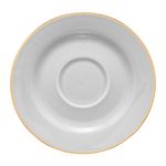 Casa si Gradina - Bucatarie si vesela - Vesela si tacamuri - Vesela pentru servire - Farfurioara suport ceasca 15.5cm, portelan, gri, AMBITION Royal - Infinity.ro