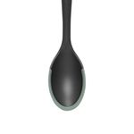 Casa si Gradina - Bucatarie si vesela - Ustensile bucatarie - Polonice, linguri si clesti de bucatarie - Lingura AMBITION Fern, plastic, finisaj silicon verde - Infinity.ro