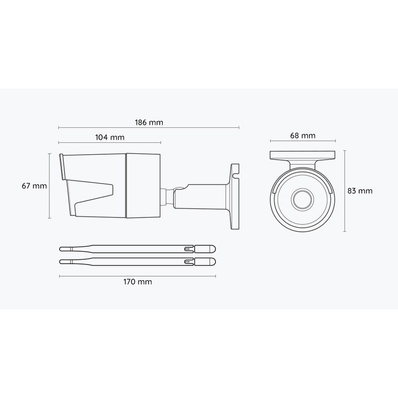 Casa si Gradina - Electrice - Smart Home - Camere de supraveghere - Pachet camera de supraveghere cu Card MicroSD 64 GB, Reolink RLC 510WA WIFI, rezolutie de 5MP Super HD - Infinity.ro