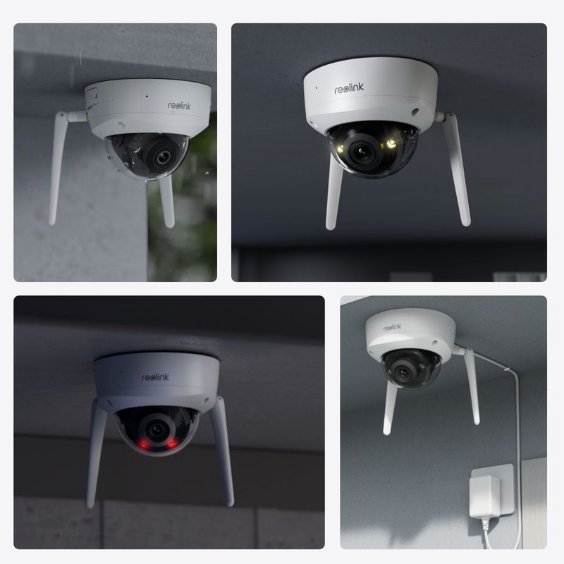 Casa si Gradina - Electrice - Smart Home - Camere de supraveghere - Camera Supraveghere 4K Reolink W437, Wi-Fi 6, Viziune Nocturna Color, Audio Bidirectional, 8MP - Infinity.ro