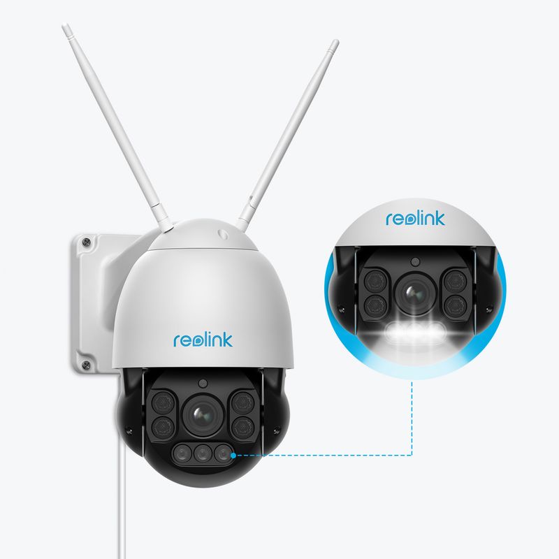 Casa si Gradina - Electrice - Smart Home - Camere de supraveghere - Camera de supraveghere Reolink E1 Outdoor PRO cu PTZ, WIFI, Auto Tracking, detectare persoana/vehicul, rezolutie 5MP - Infinity.ro