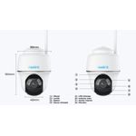 Casa si Gradina - Electrice - Smart Home - Camere de supraveghere - Pachet camera de supraveghere cu Card MicroSD 64 GB, Reolink Argus PT Ultra WIFI, 4K / 8MP - Infinity.ro