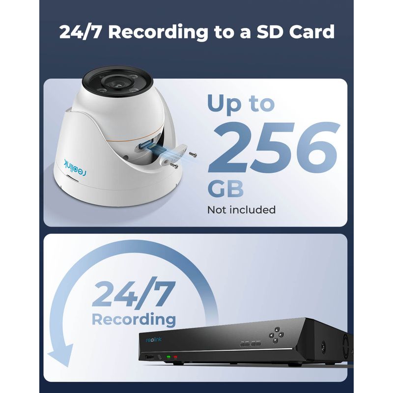 Casa si Gradina - Electrice - Smart Home - Camere de supraveghere - Camera de supraveghere Reolink RLC 1224A PoE, rezolutie 12MP, detectare Persoana/Vehicul, vedere nocturna color - Infinity.ro