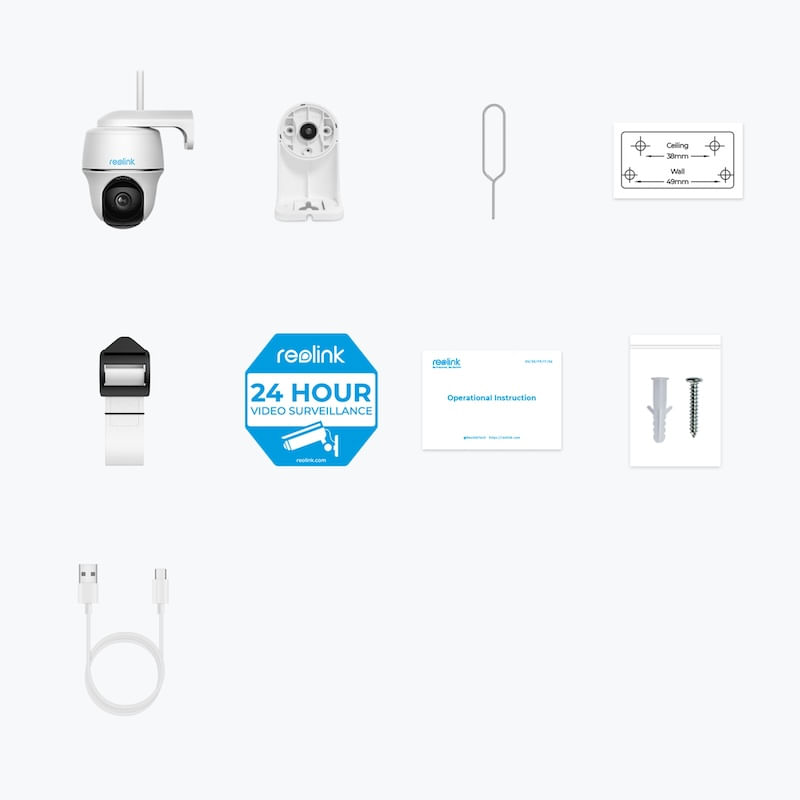 Casa si Gradina - Electrice - Smart Home - Camere de supraveghere - Camera de supraveghere Reolink Argus B430 cu baterie, 5MP, Vedere pe timp de noapte color, Detectie inteligenta - Infinity.ro