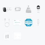 Casa si Gradina - Electrice - Smart Home - Camere de supraveghere - Camera de supraveghere Reolink Argus B360 cu Panou Solar, WIFI, baterie reincarcabila, rezolutie 8MP - Infinity.ro