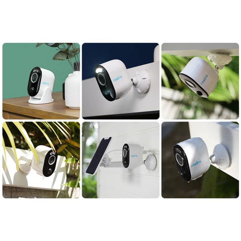 Casa si Gradina - Electrice - Smart Home - Camere de supraveghere - Camera de supraveghere Reolink Argus 3 PRO cu Panou Solar, inteligenta artificiala, rezolutie 4 MP - Infinity.ro