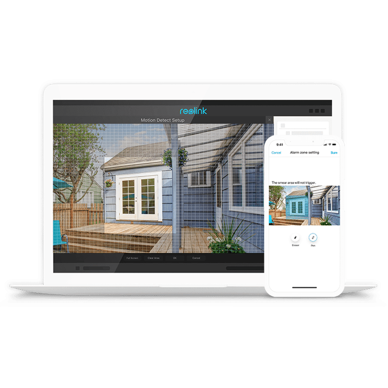 Casa si Gradina - Electrice - Smart Home - Camere de supraveghere - Camera de supraveghere Reolink RLC 510A cu inteligenta artificiala, detectare Persoana/Vehicul, rezolutie 5MP - Infinity.ro