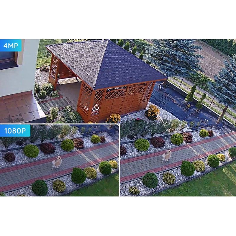 Casa si Gradina - Electrice - Smart Home - Camere de supraveghere - Camera de supraveghere Reolink Argus B330 cu Panou Solar, inteligenta artificiala, baterie reincarcabila, rezolutie 4 MP - Infinity.ro