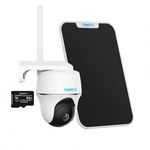 Casa si Gradina - Electrice - Smart Home - Camere de supraveghere - Pachet camera de supraveghere cu Panou Solar si Card MicroSD 64 GB, Reolink Go PT Ultra, rezolutie 4 K - Infinity.ro